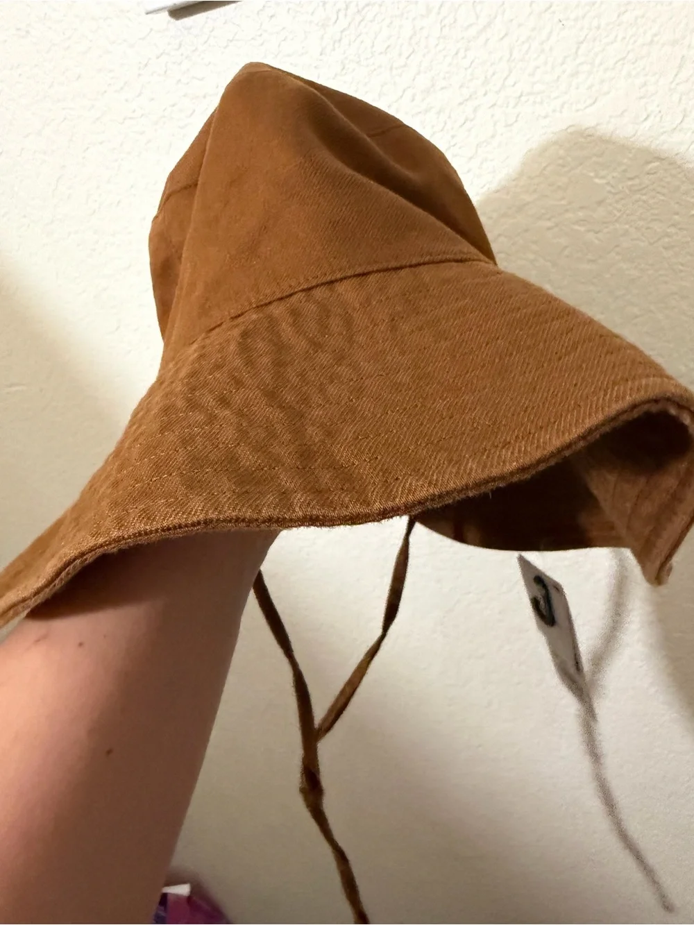 Uniqlo UV Protection Cotton Linen Wide Brim Hat